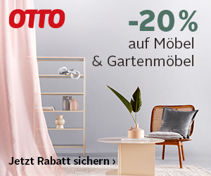 20% Rabatt auf Möbel & Gartenmöbel