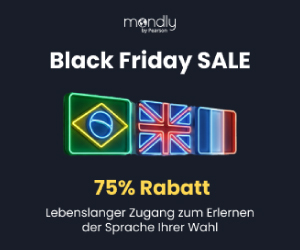 Black Friday Sale: 75% Rabatt