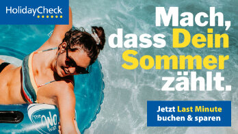 Last Minute buchen & sparen!